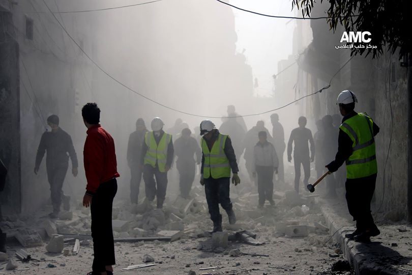 النظام يكثف قصفه على حلب وريفها.. ومقتل وإصابة عدد من المدنيين