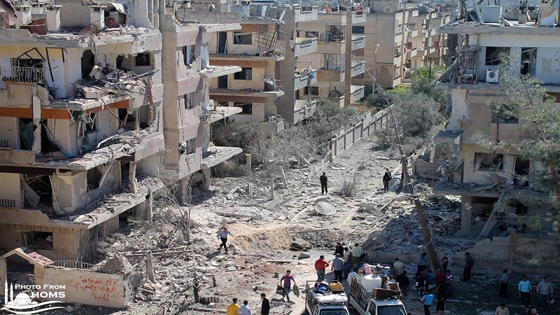 حمص: لجنة المفاوضة في الوعر تجتمع مع وفد النظام ومندوب روسي لبحث وقف إطلاق النار