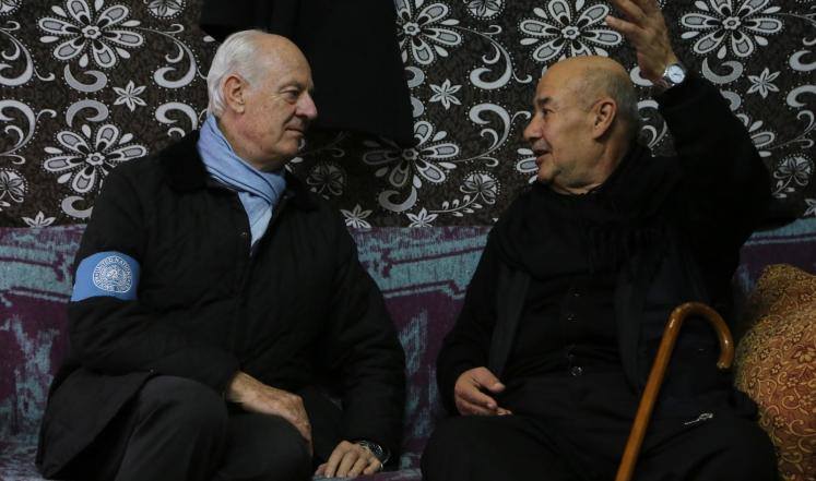 دي ميستورا يأمل في تحسن الأوضاع السورية خلال عامٍ ونصف