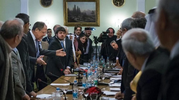 انتهاء مباحثات موسكو.. وخلاف على تعريف الإرهاب ونزع السلاح