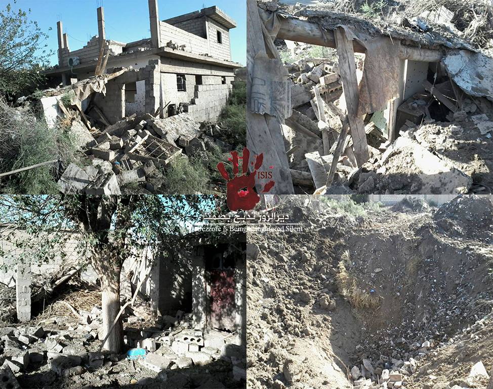 الطيران الحربي يقتل عائلة كاملة ببرميل متفجر في ديرالزور