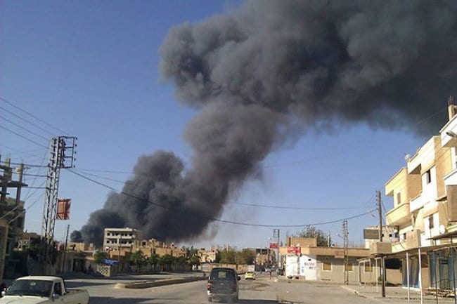 انتحاري يفجر نفسه في دائرة الدفاع الذاتي قرب القامشلي