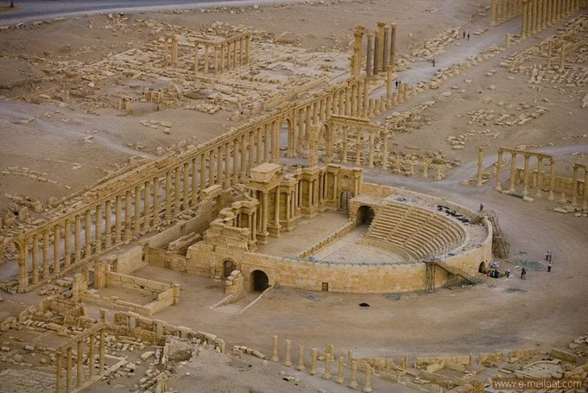 داعش يزرع ألغاماً في مناطق تدمر الأثرية