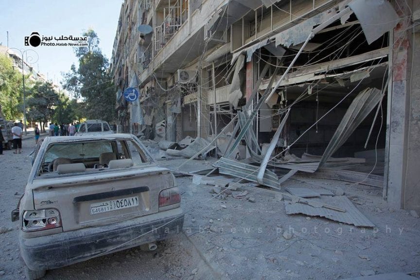 براميل متفجرة على حلب.. وسقوط عشرات الضحايا