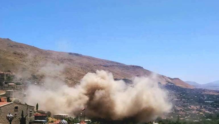 قوات النظام تنفذ تهديدها وتبدأ بقصف بقين