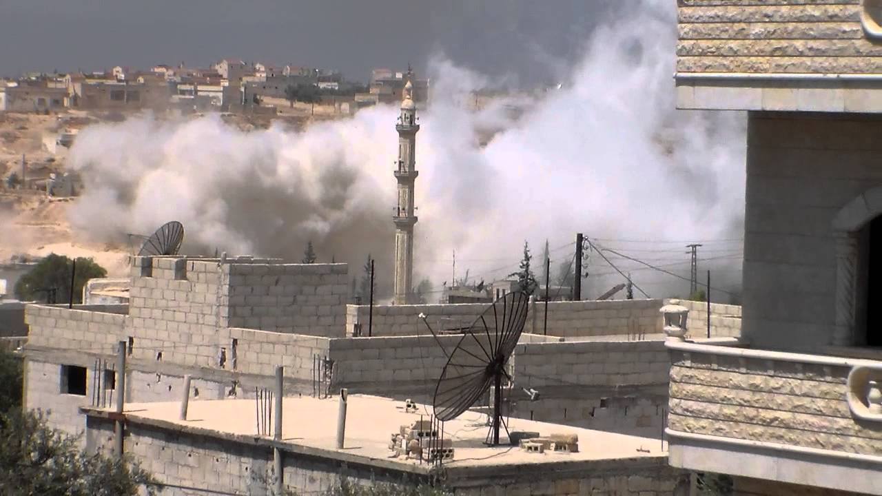 بعد إعلان الدعم العسكري المباشر.. الطيران الروسي يقصف مواقع في حماه