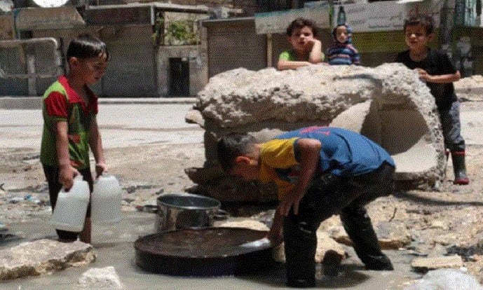 انتشار مرض اليرقان في مدينة درعا