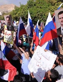 استهداف السفارة الروسية في دمشق بقذائف الهاون