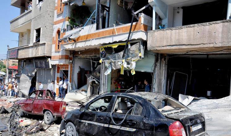 14  جريحاً بانفجار عبوات ناسفة في أحياء خاضعة لسيطرة النظام بحمص