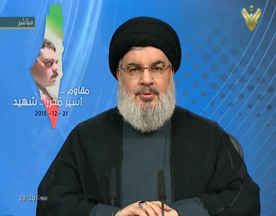 حزب الله يشيع القنطار.. ويتوعد اسرائيل بـ”الرد في المكان والزمان المناسبين”