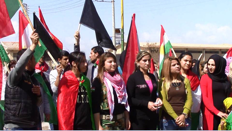 القامشلي: إحياء الذكرى 12 لـ “انتفاضة آذار”
