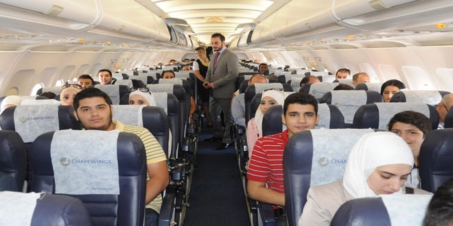 أجنحة الشام للطيران تسيّر ثلاث رحلات أسبوعية إلى طهران