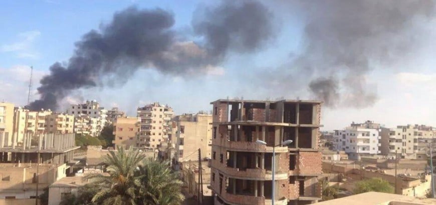 غارات “مجهولة” على الرقة تقتل مدنيين وعناصر لداعش وتقطع التيار الكهربائي