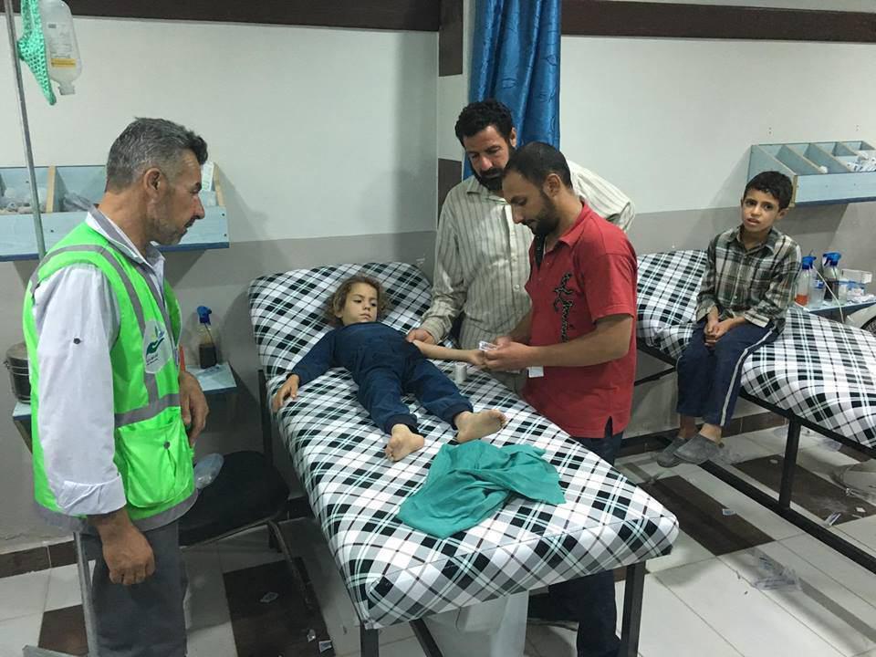 الوجبات الفاسدة تخلّف أكثر من 1400 حالة تسمم في الغوطة الشرقية