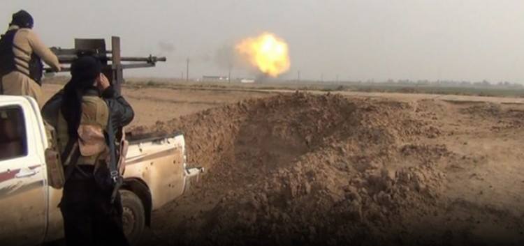 داعش يسيطر على قرية الطرفاوي ويتصدى لأرتال عسكرية بريف حمص الشرقي