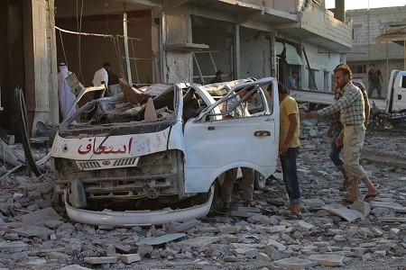 درعا: اتهامات للنظام بقصف مشفى جاسم “للضغط على الأهالي للقبول بالمصالحة”