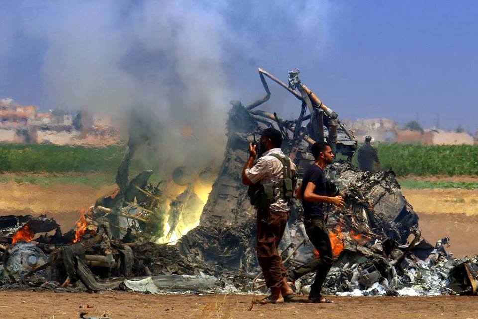 المعارضة تواصل معركة حلب وتسقط مروحية روسيّة