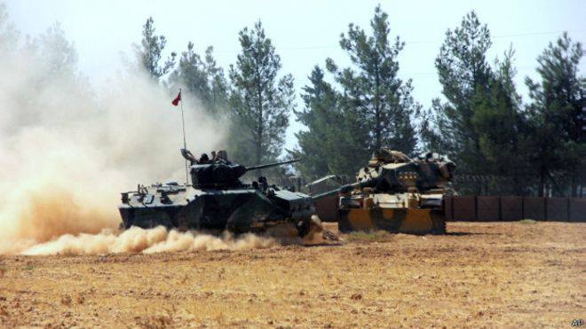 تركيا: “سنبقى في سوريا حتى نطهر حدودنا من داعش والإرهابيين الآخرين”