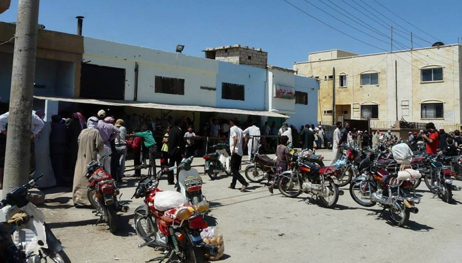أسواق مدينة دير الزور خالية من الخضار