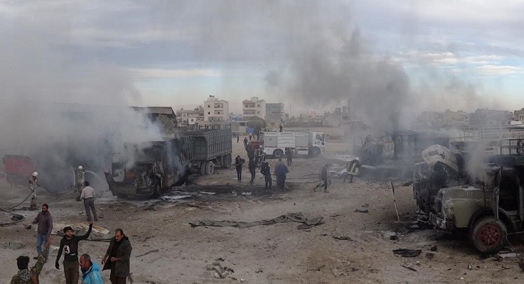 بعد نفي روسيا: مسؤولان أمريكيان يتهمان موسكو بقصف قافلة الإغاثة في حلب