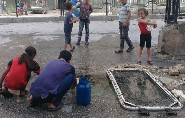 ربع مليون مدني في حلب بلا مياه