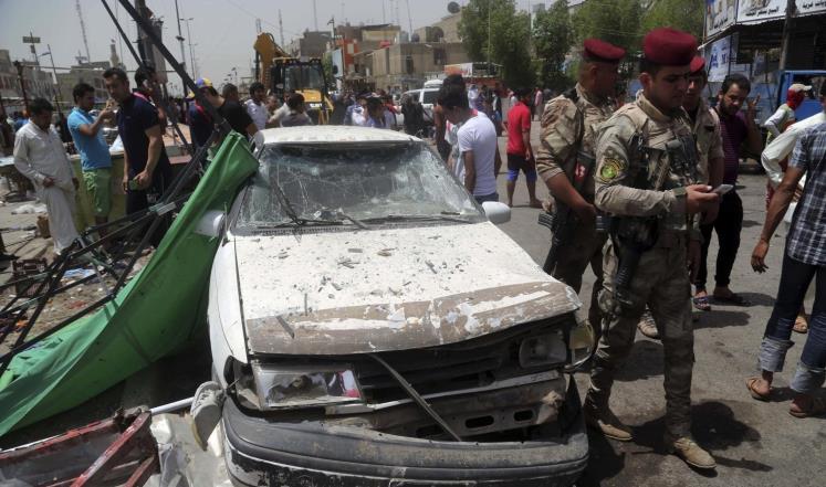 قتلى وجرحى نتيجة انفجار سيارة مفخخة في منطقة تجارية ذات أغلبية شيعية ببغداد