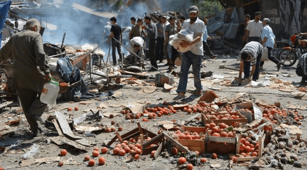 حصار حلب يرفع أسعار السلع وتحذيرات من كارثة إنسانية