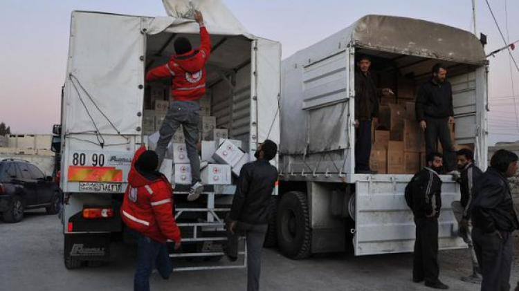 قافلة مساعدات أممية من دون حليب أطفال تدخل إلى دوما