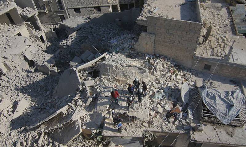 الدفاع المدني يعلن حلب “مدينة منكوبة”.. ويلخص الوضع بالأرقام