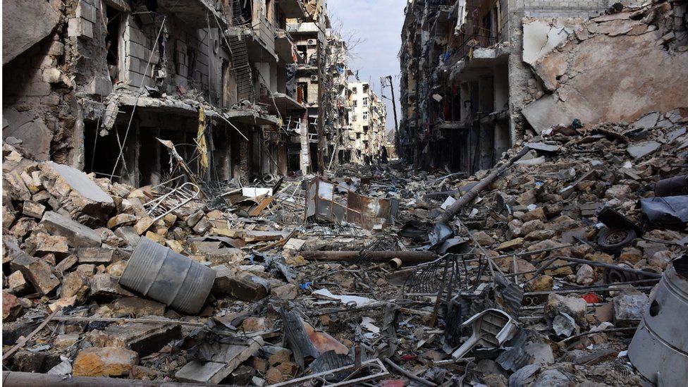 حلب تحولت إلى “رماد”.. خسائر بـ300 مليار دولار وامتيازات سيادية لروسيا وإيران  