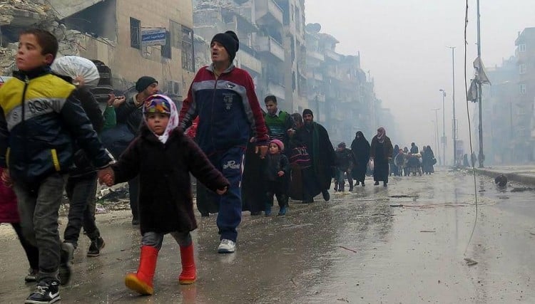 أهم خمسة أحداث في سوريا لعام 2016