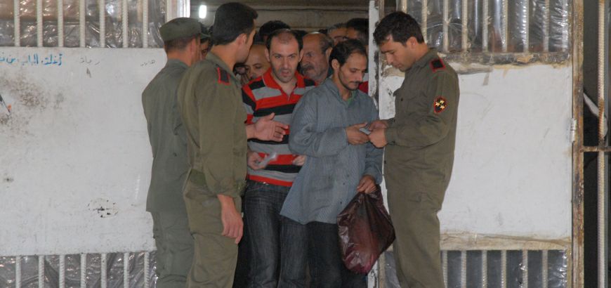 ضمن اتفاق كناكر: النظام يفرج عن 8 معتقلين من أصل حوالي 200