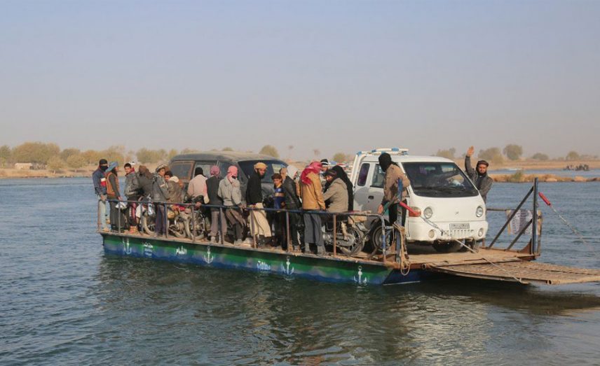 داعش .. صعوبات في التنقل واستغلال للمدنيين عبر تجارة عبور النهر