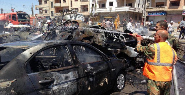 دمشق: تفجير في القصر العدلي وآخر بالربوة يوقعان عشرات الضحايا