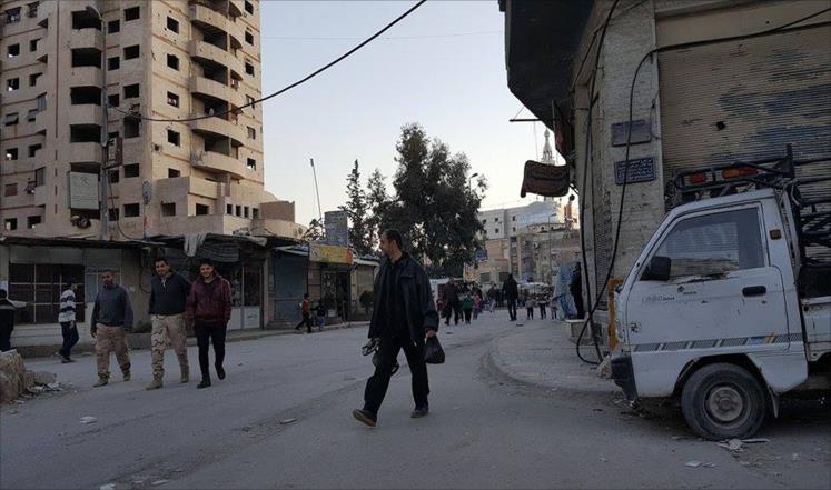 دفعة جديدة تتجهز للخروج من حي برزة شرق دمشق