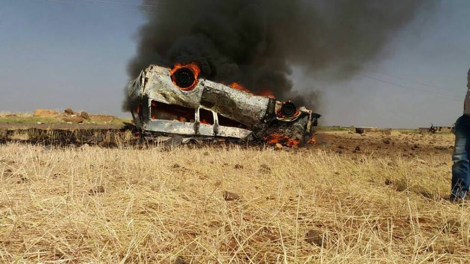 ستة قتلى بينهم عناصر من الدفاع المدني بانفجار عبوات ناسفة في ريف درعا