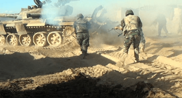 مقتل عناصر للنظام بهجوم لداعش على مواقع له بريف ديرالزور