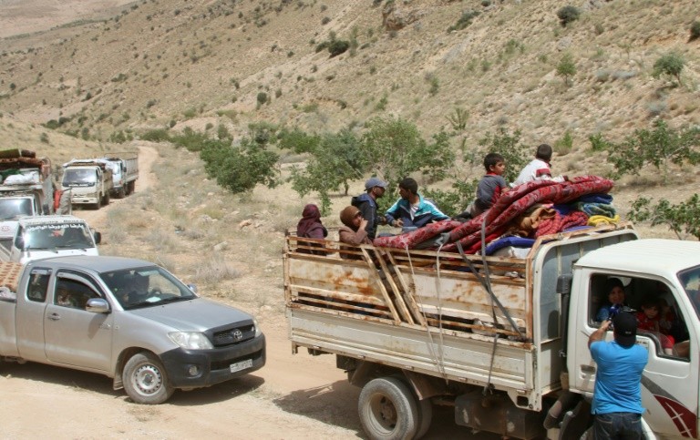 عودة دفعة جديدة من اللاجئين السوريين في لبنان إلى القلمون