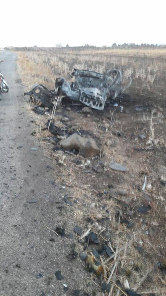 مقتل عدد من قياديي جيش خالد بعبوة ناسفة في ريف درعا