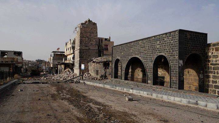 مليونا دولار تكلفة إعادة إعمار المسجد العمري في مدينة درعا