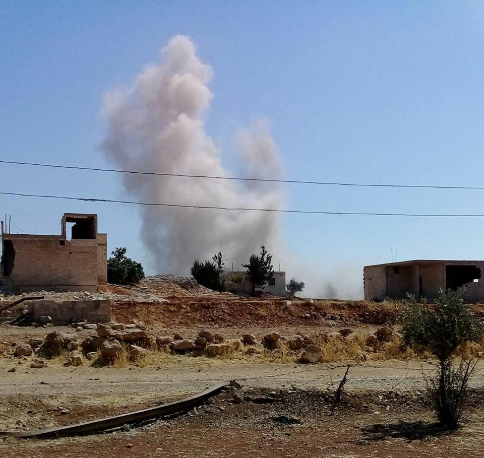 حماة: قصف متبادل بين المعارضة والنظام يوقع جرحى في سهل الغاب