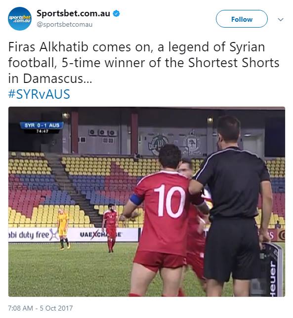السروال القصير لفراس الخطيب يثير موجة سخرية واسعة في استراليا