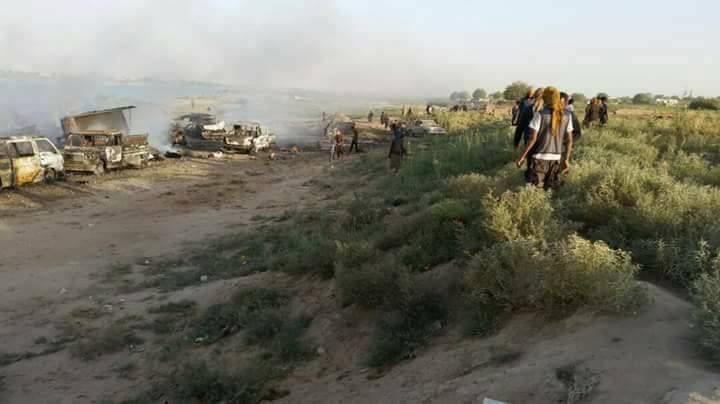ديرالزور: قصف روسي على منازل المدنيين والمعابر النهرية.. ومقتل 33 مدنياً معظمهم نساء وأطفال