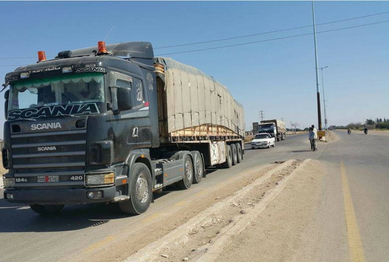 بعد انقطاع لأكثر من شهرين .. مساعدات أممية تدخل الرستن بريف حمص