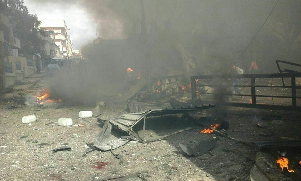 دير الزور: انفجار مفخخة وسط منازل المدنيين ومقتل 3 أطفال.. وضحايا بقصف روسي