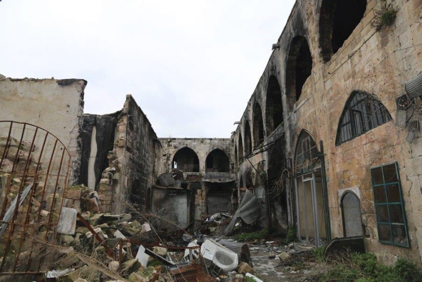 حكومة النظام تعلن عن بدء “مشروع إحياء أسواق حلب القديمة”