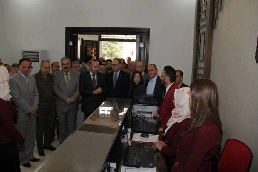 افتتاح مكتب قنصلي في حماة