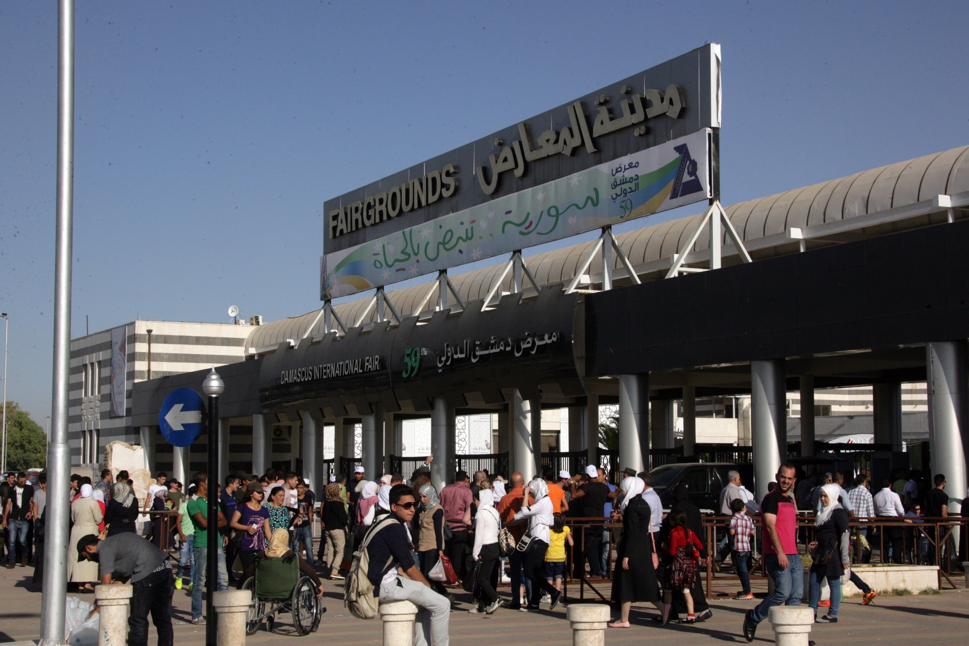 دمشق.. بدء مد سكة حديد من القدم الى مدينة المعارض