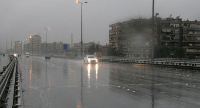 إصابات وأضرار مادية بسبب الرياح القوية التي ضربت دمشق اليوم