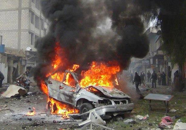 طائرات حربيّة تستهدف قافلة للنازحين على طريق حلب -دمشق الدولي